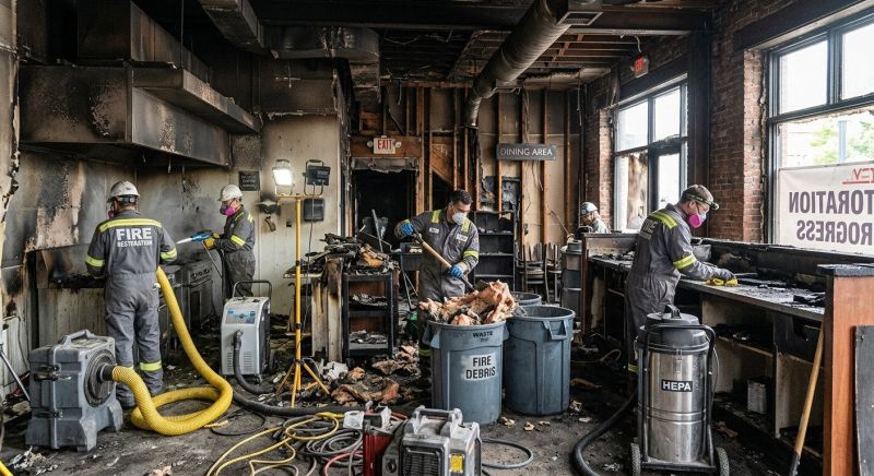 Commercial Fire Mitigation in Scottsdale, AZ