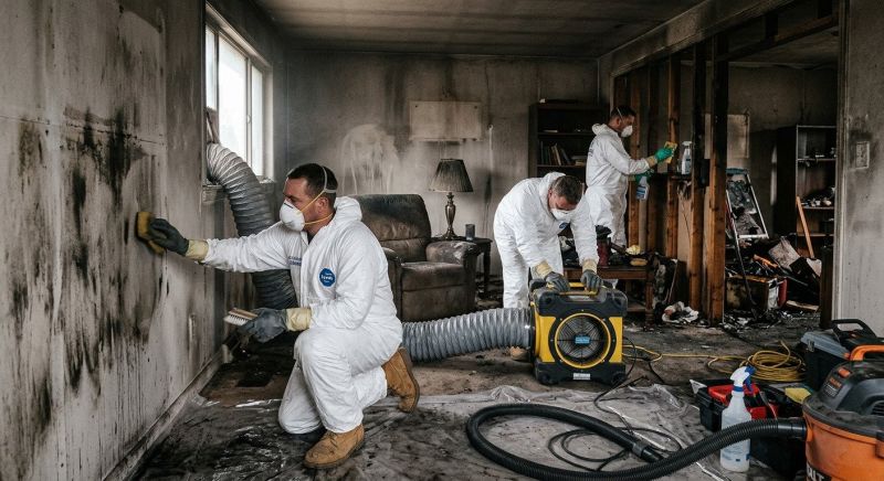 Fire Damage Cleanup in Chandler, AZ