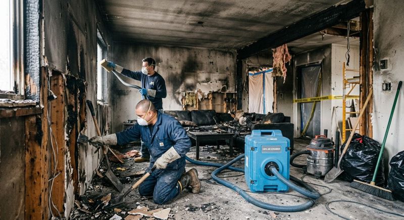 Fire Damage Repair in Mesa, AZ