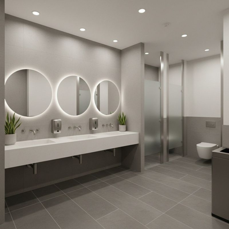 Industrial Bathroom Renovation in Denver, CO