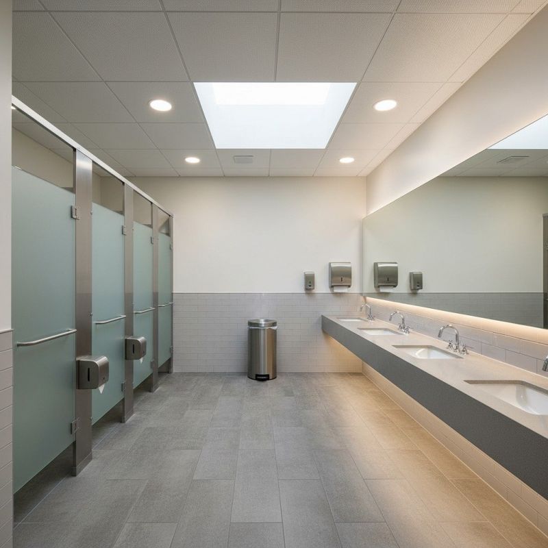 Industrial Bathroom Renovation in North Charleston, SC