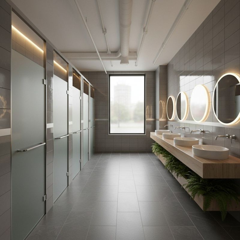 Office Bathroom Renovation in Denver County, CO