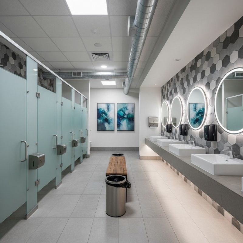 Office Restroom Renovation in North Charleston, SC
