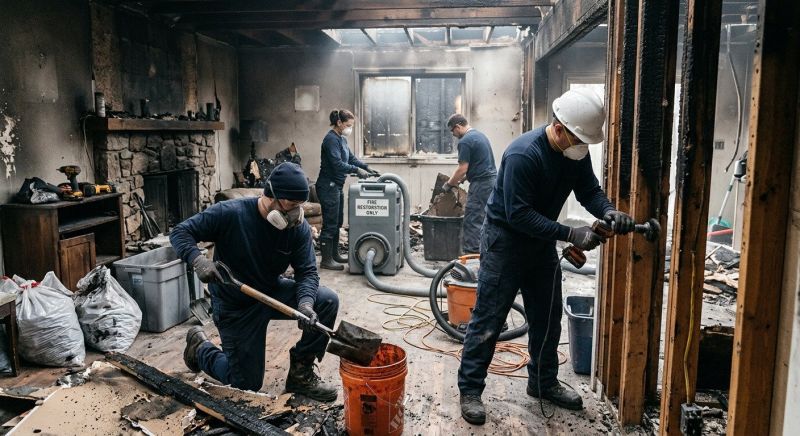 Residential Fire Restoration in Chandler, AZ