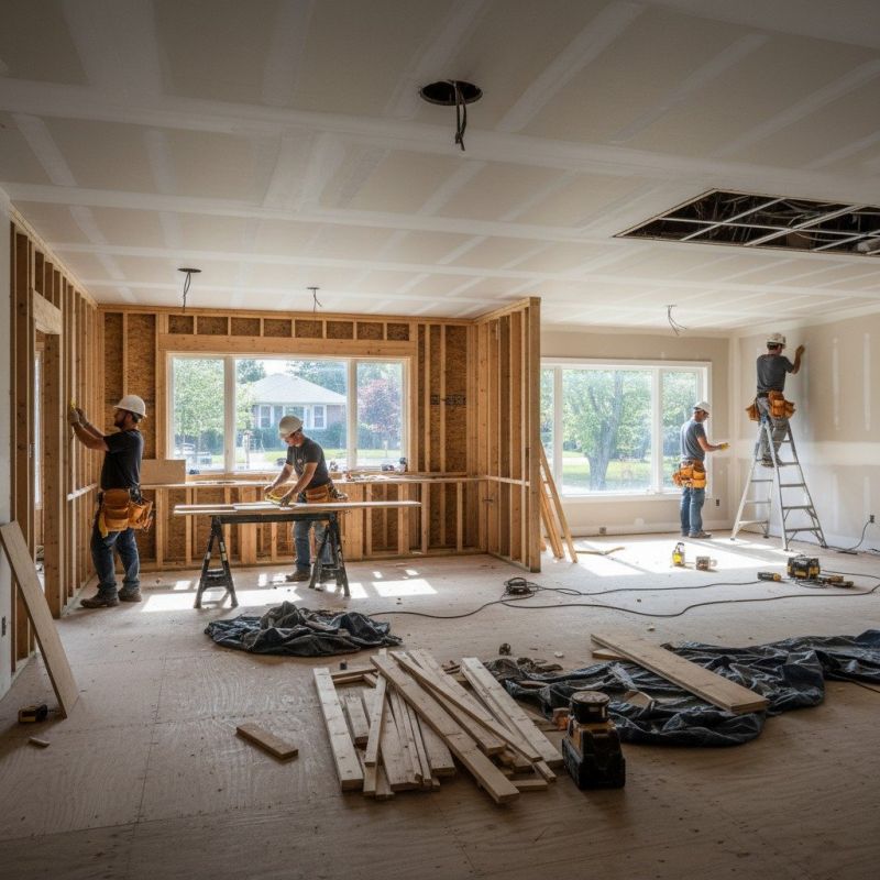 Stairwell Renovation in Alpharetta, GA