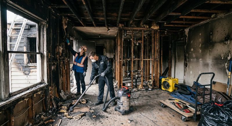 Fire Damage Cleaning in Chandler, AZ
