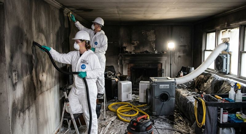 Fire Remediation in Gilbert, AZ