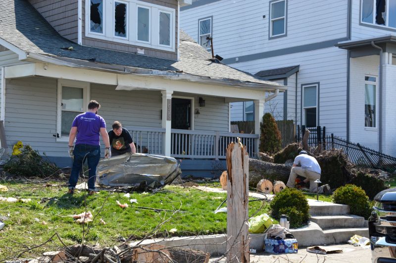 Storm Damage Restoration in Overland Park, KS